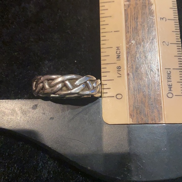 Sterling silver ring - unisex. 925 silver. - Picture 4 of 4